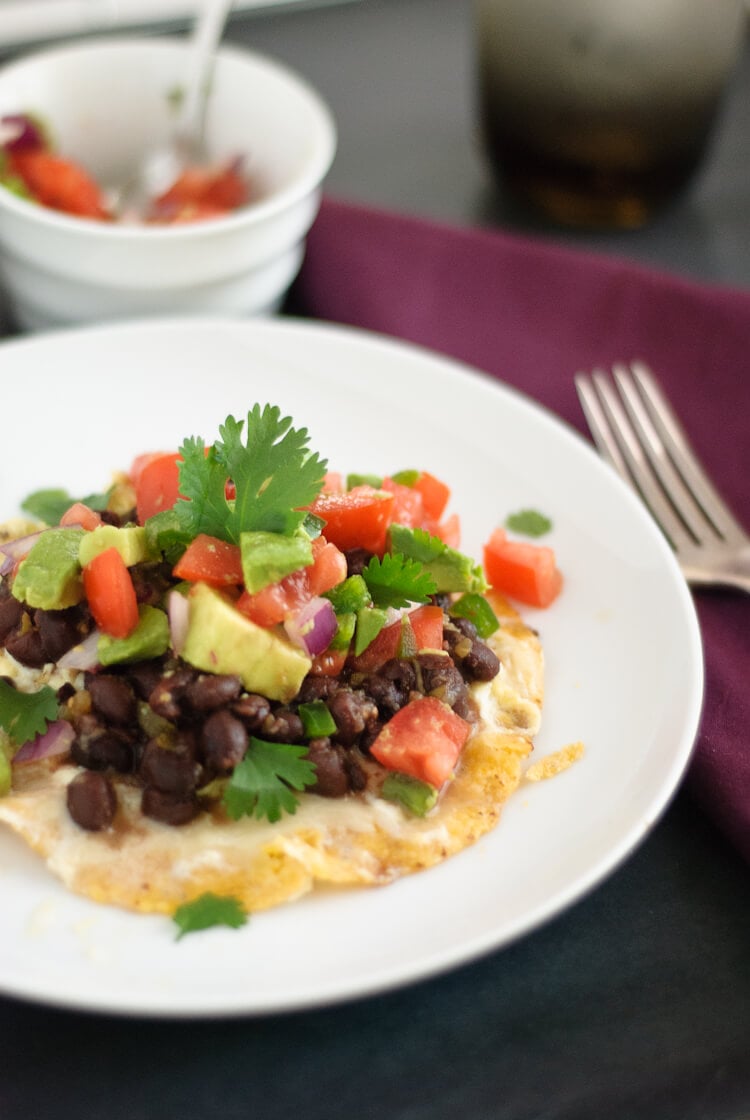 scrambled huevos rancheros