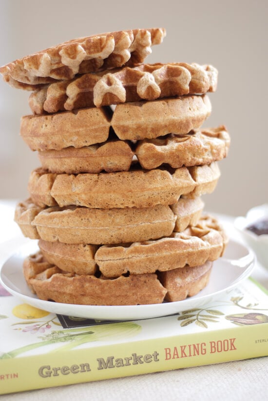 Alice Waters' recipe for whole wheat waffles