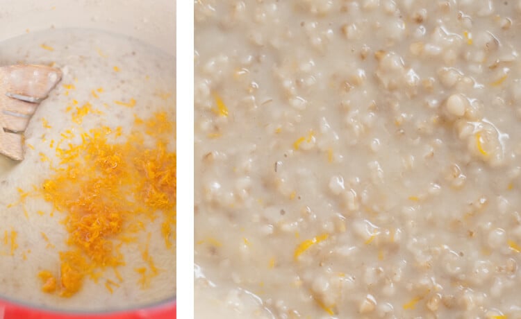 orange zested oatmeal orange zested oatmeal