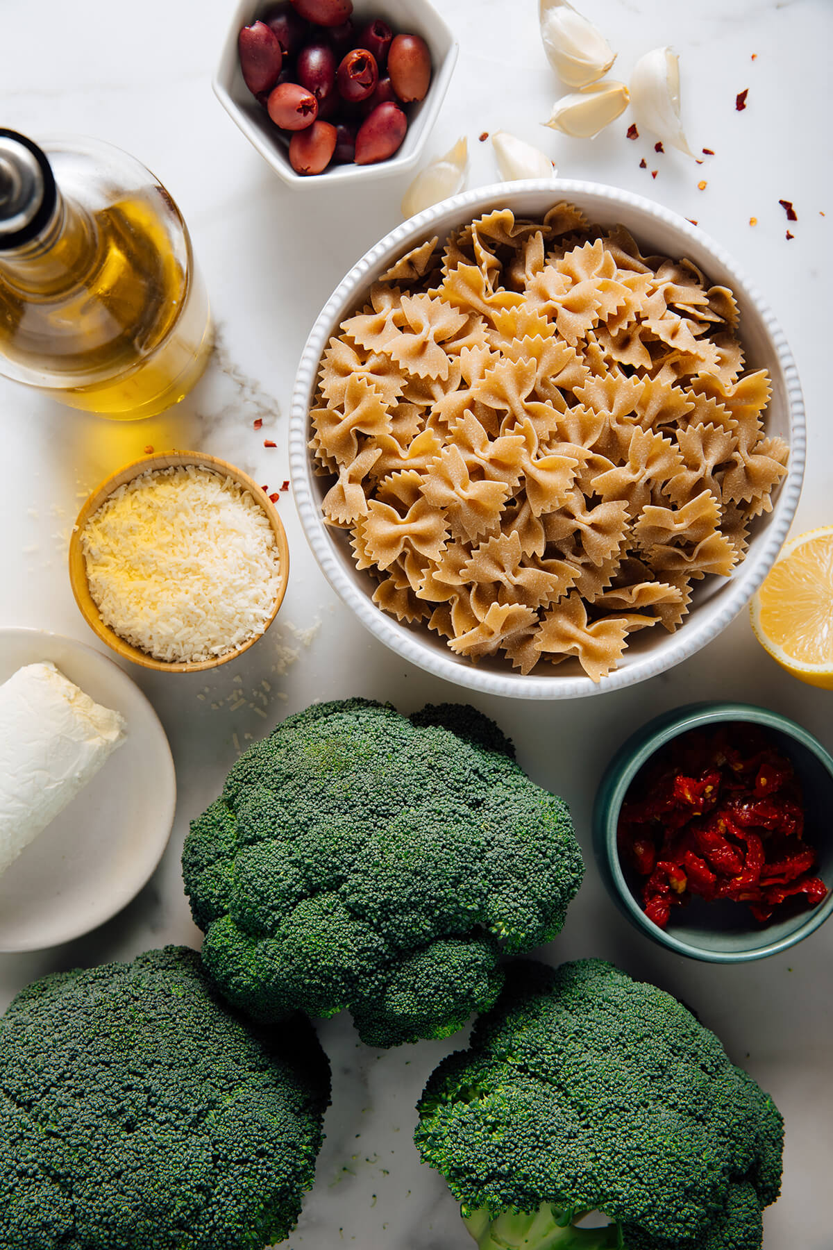 sun-dried tomato pasta ingredients