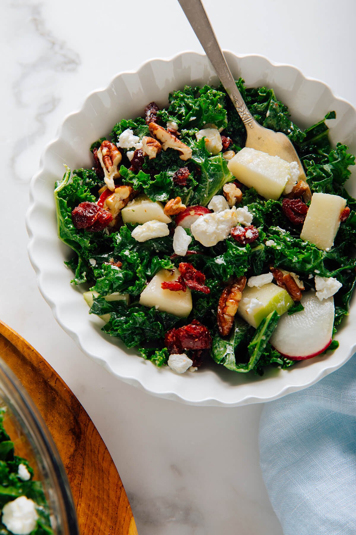 Deb's kale salad recipe