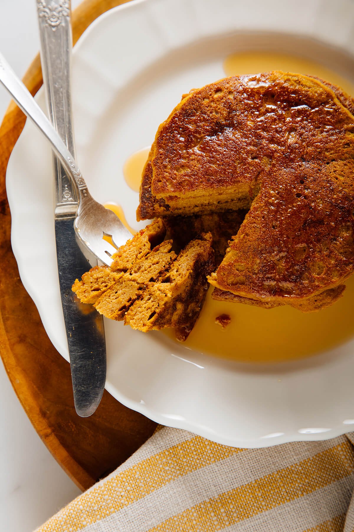 gluten-free pumpkin pancakes texture