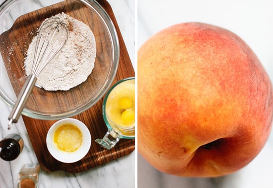 peach pancake ingredients