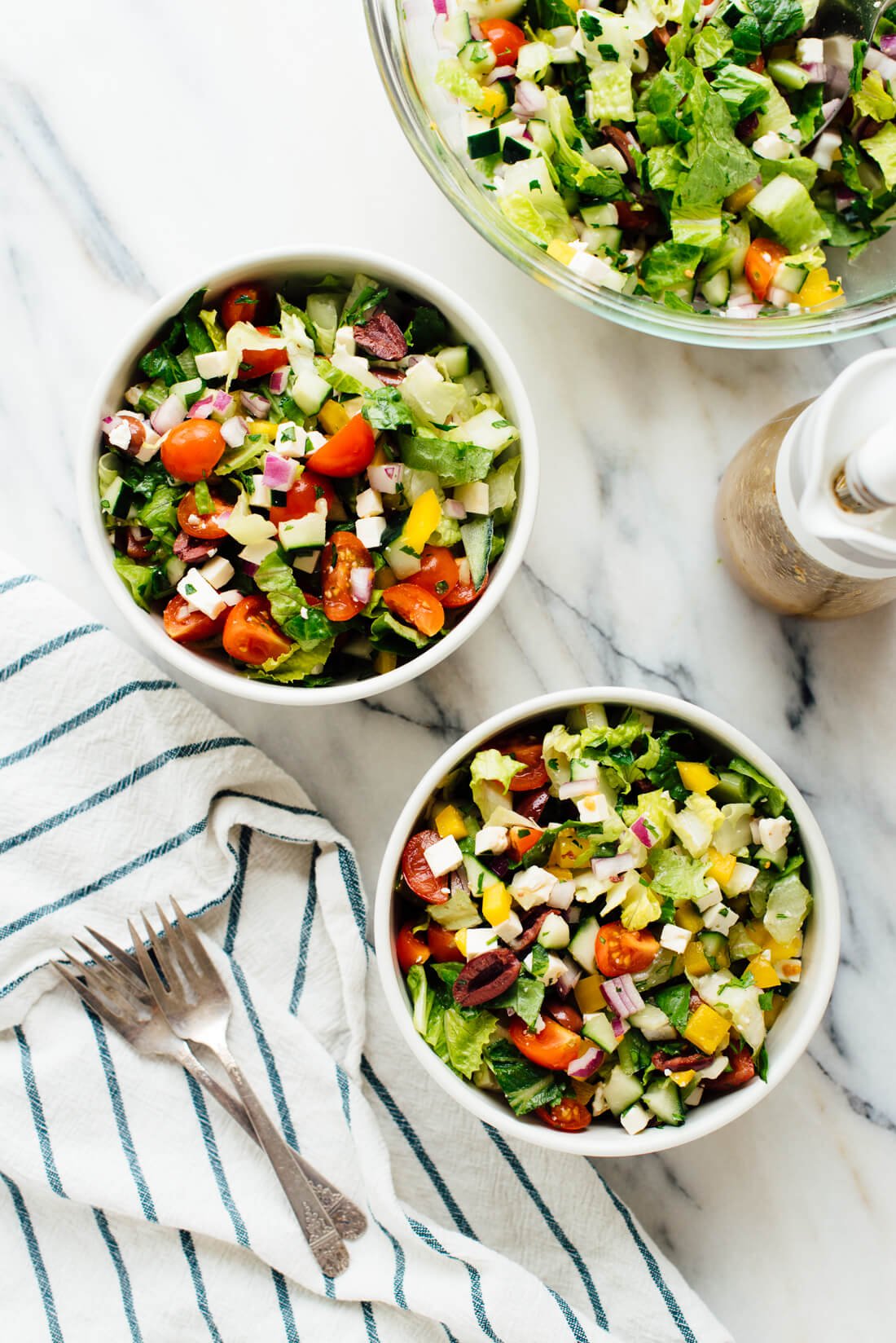chopped Greek salad recipe