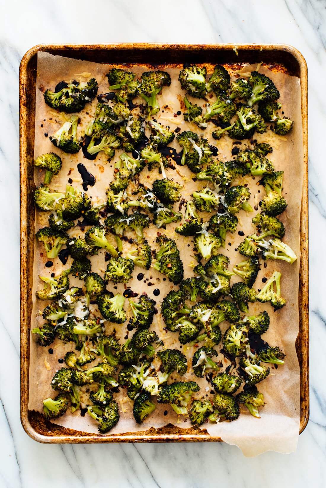 Parmesan roasted broccoli