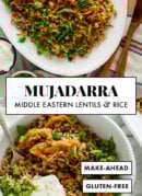 mujadarra (lentils and rice recipe)