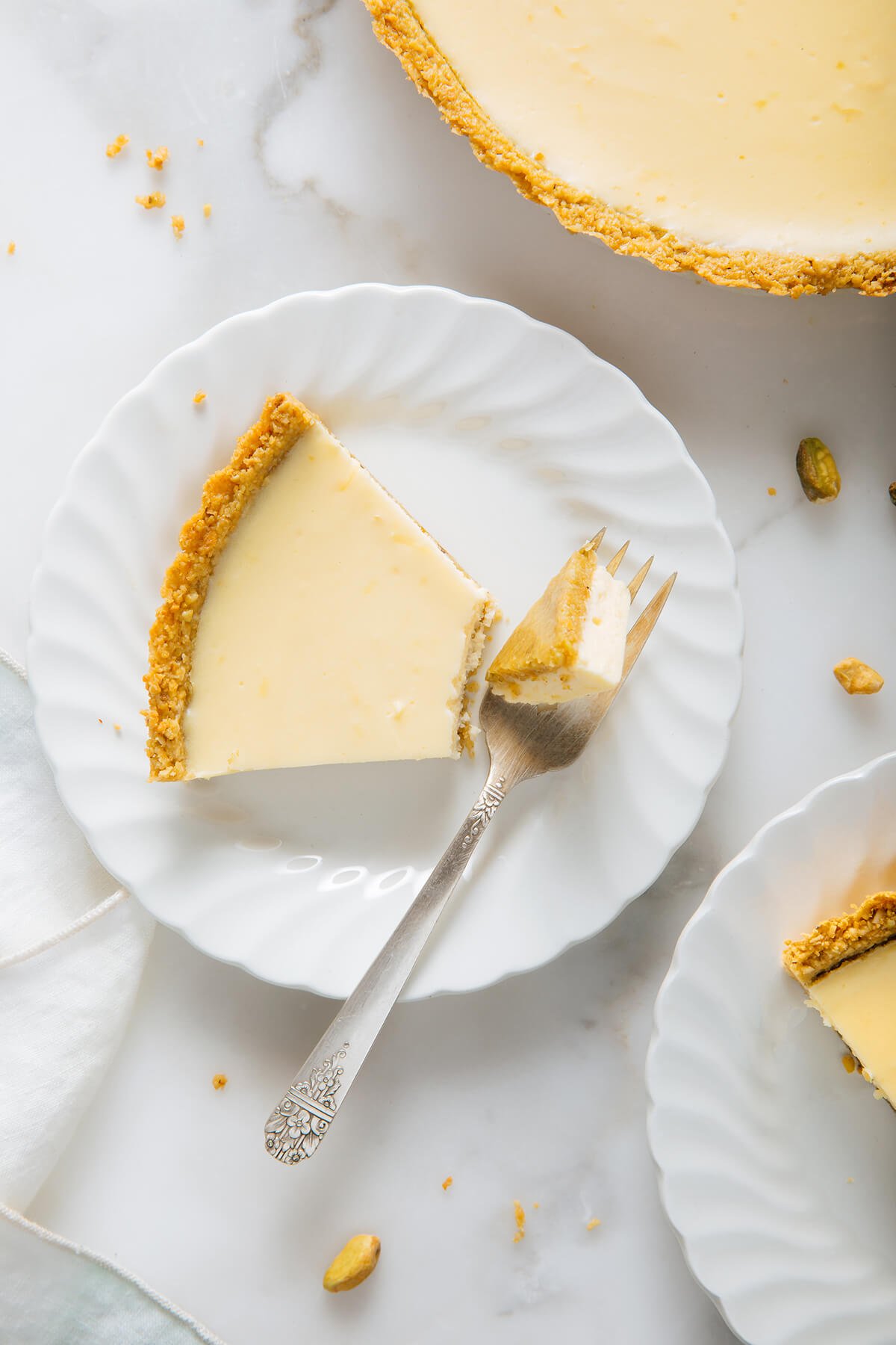 servings of cheesecake tart