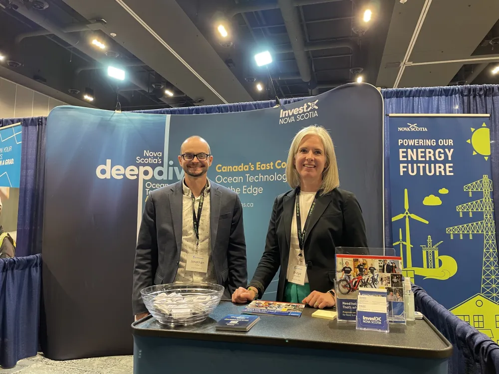 On the ground at H2O with Invest Nova Scotia