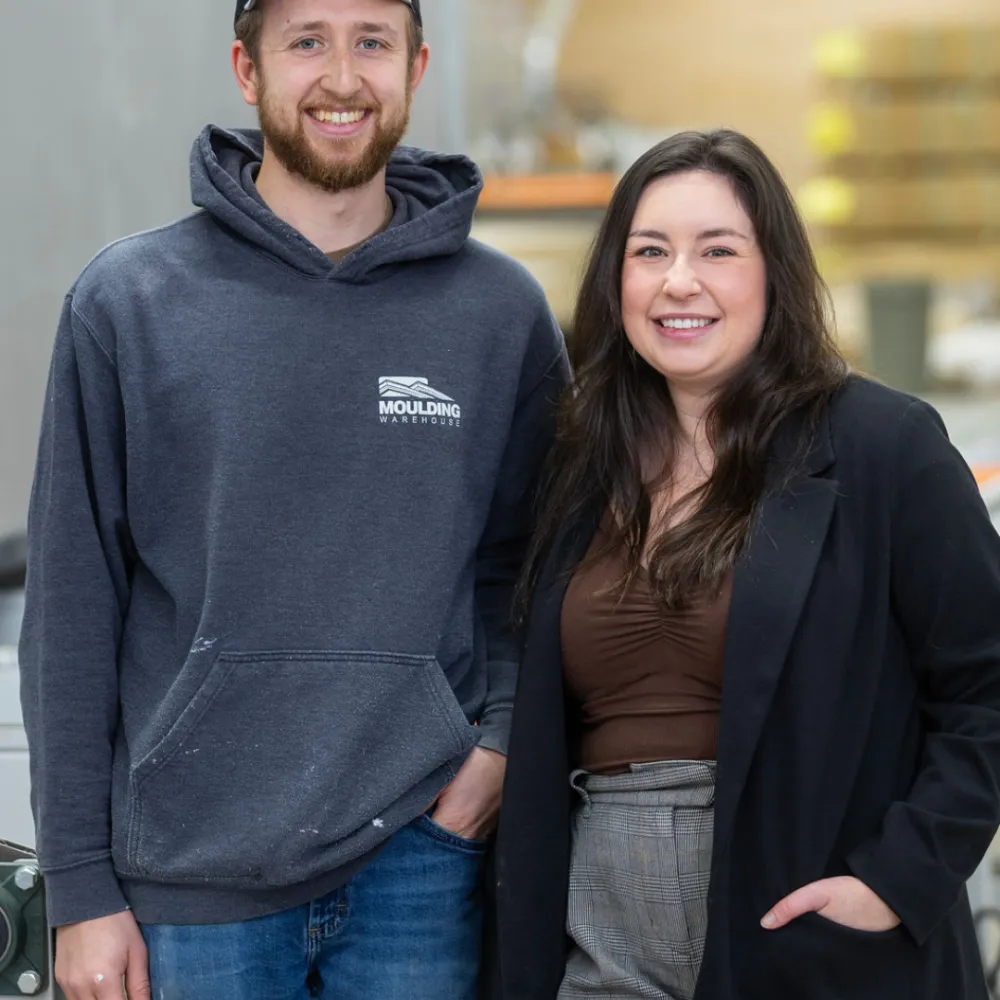 Siblings Courtney MacKay and Andre Comeau, Moulded Warehouse Co-Owners