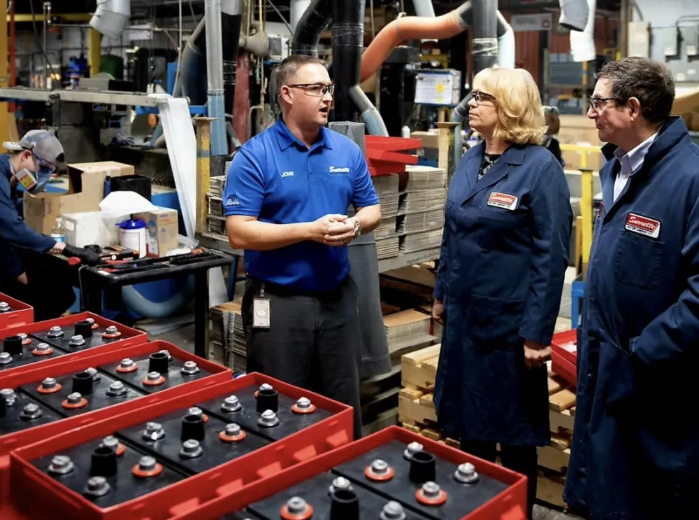 Laurel Broten at Surettes Battery