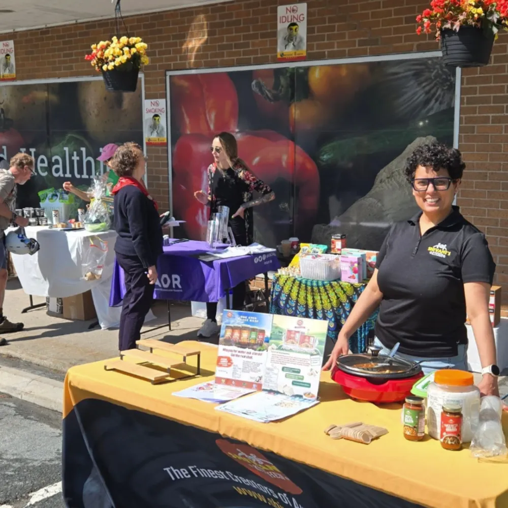 Shivani at Farmers Market