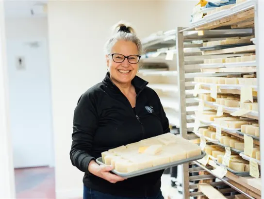 Leigh McFarlane, founder of The Soap Company of Nova Scotia