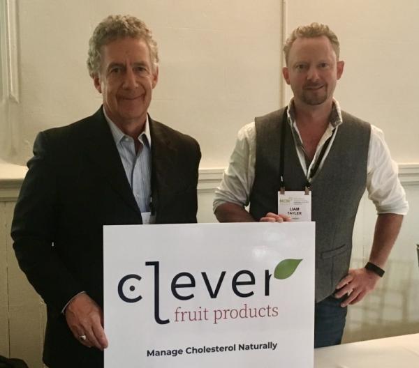 Clever Fruit Products Executive Chair, Sean Sears (left) and President, Liam Tayler