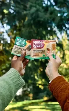 Made with Local thriving, keeping things deliciously local