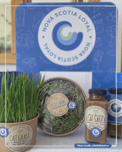 Nova Scotia Loyal with local Eat Clean products.