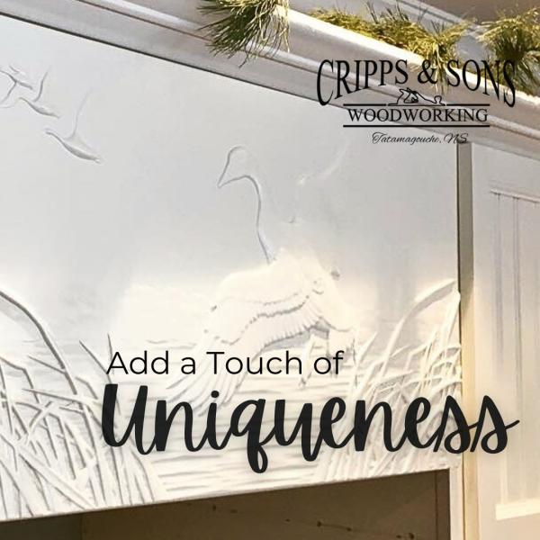 Cripps & Sons Uniqueness: Wall art created by CNC machines and design software