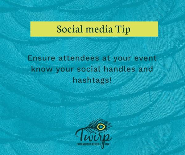 Social Media Tip 3: Handles and Hashtags