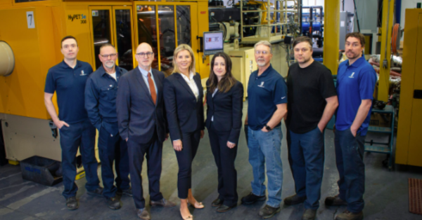 Staff picture of team at Trans-Atlantic Preform