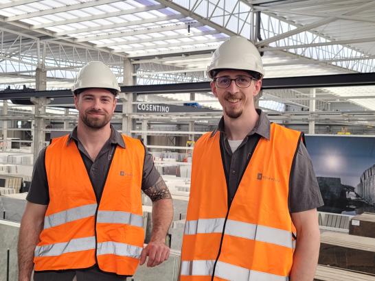 Cripps & Sons team pic - brothers & founders, Jim & Sam Cripps