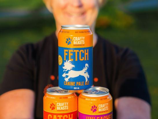 Cindy James headshot, founder of Crafty Beasts Brewing