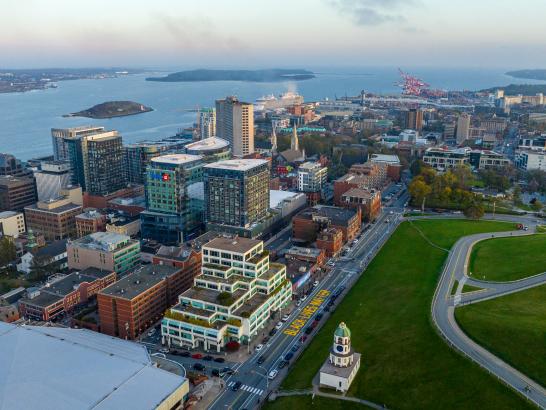 Downtown Halifax Aerial View
