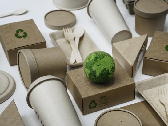 Examples of products with sustainable packaging